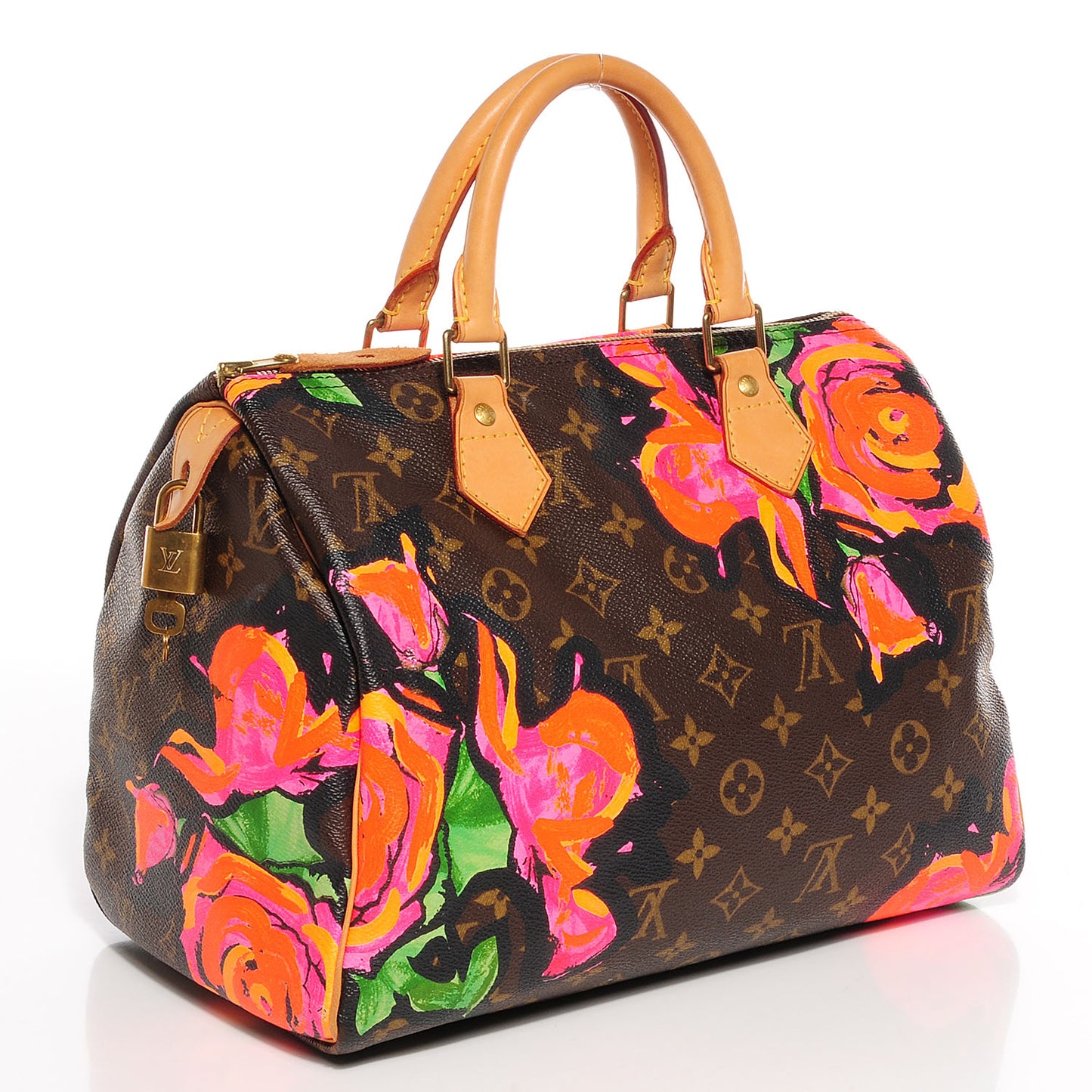 Monogram Roses Speedy 30