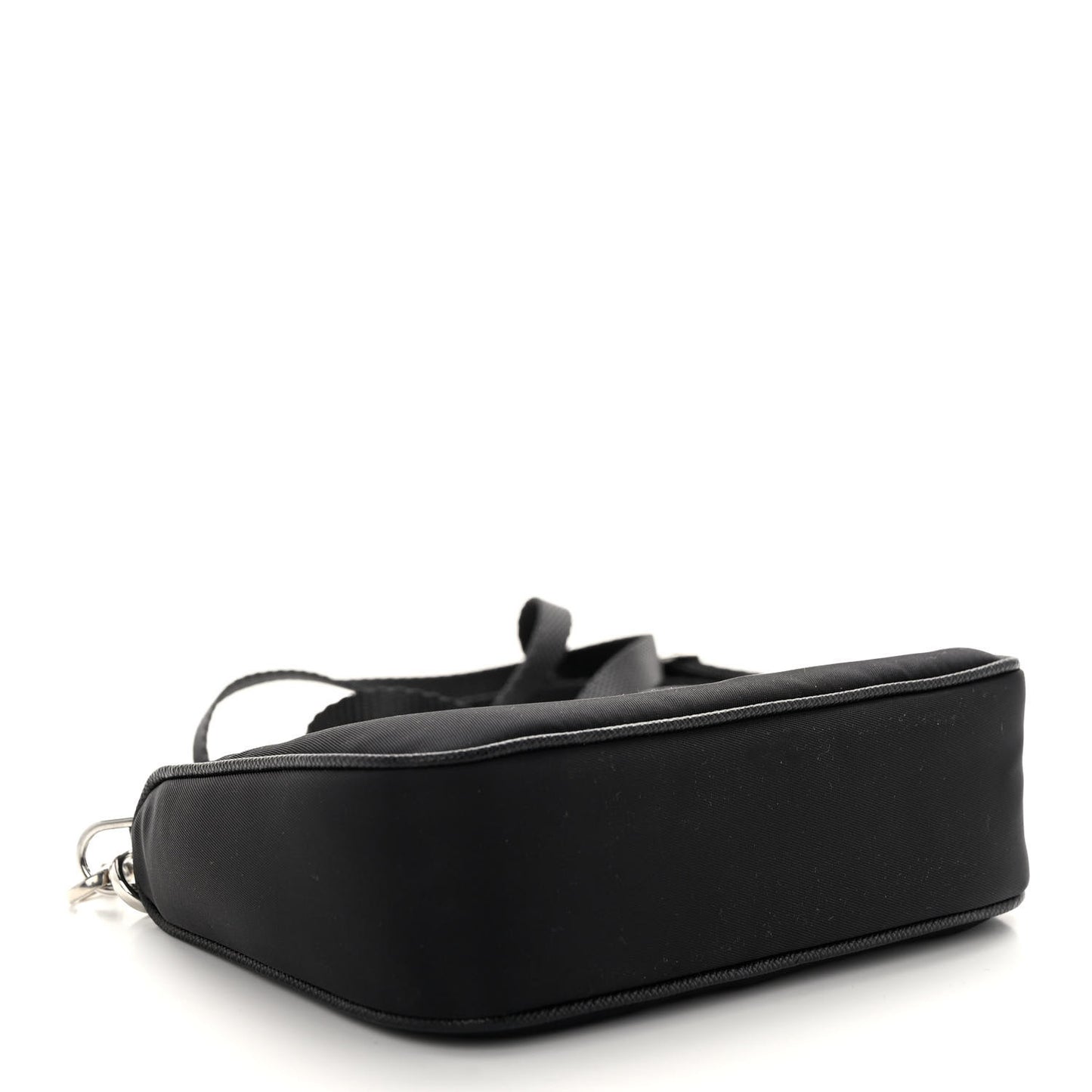 Tessuto Nylon Mini Re-Edition 2000 Shoulder Bag Black