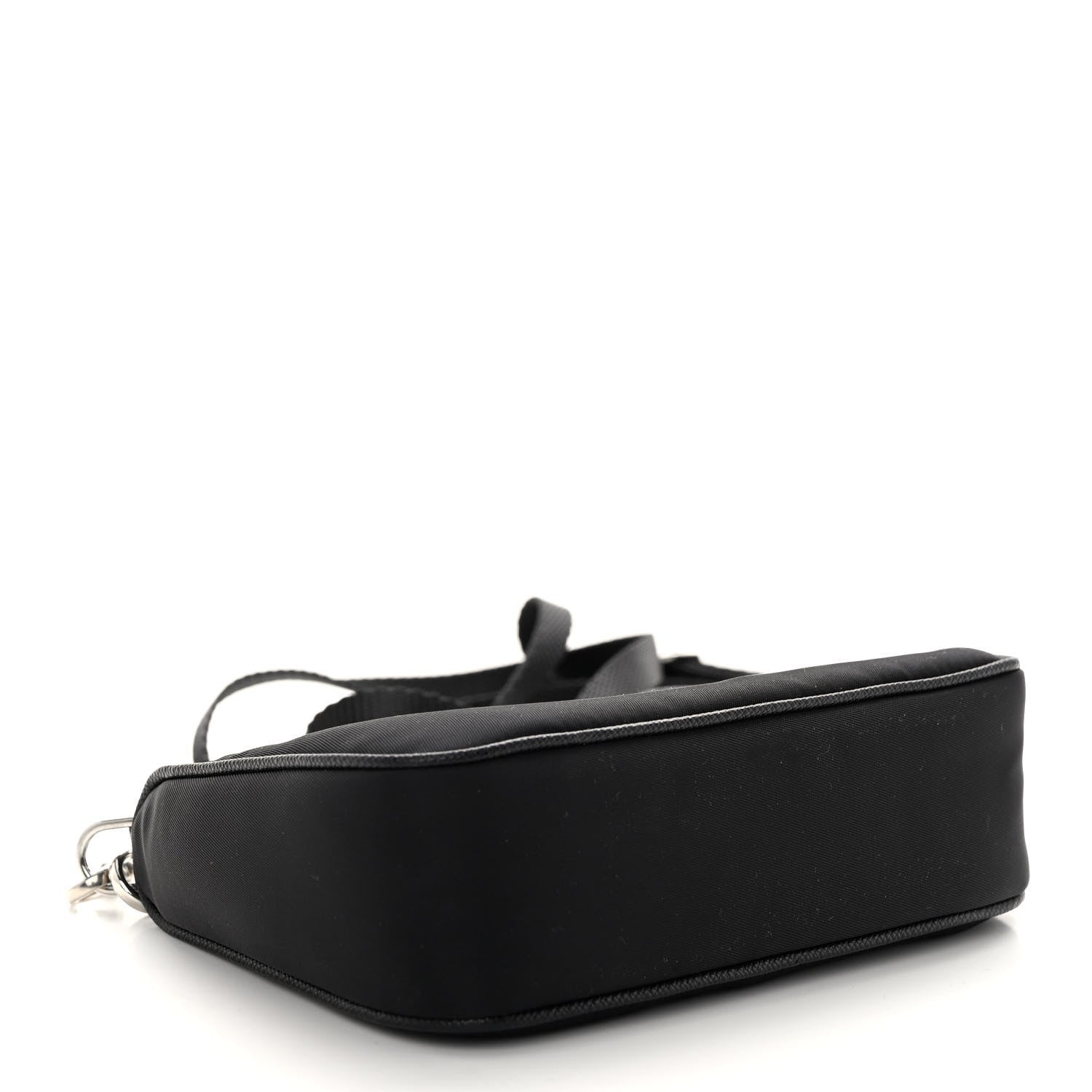 Prada Tessuto Nylon Mini Re-Edition 2000 Shoulder Bag Black 4 of 9