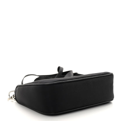 Prada Tessuto Nylon Mini Re-Edition 2000 Shoulder Bag Black 4 of 9