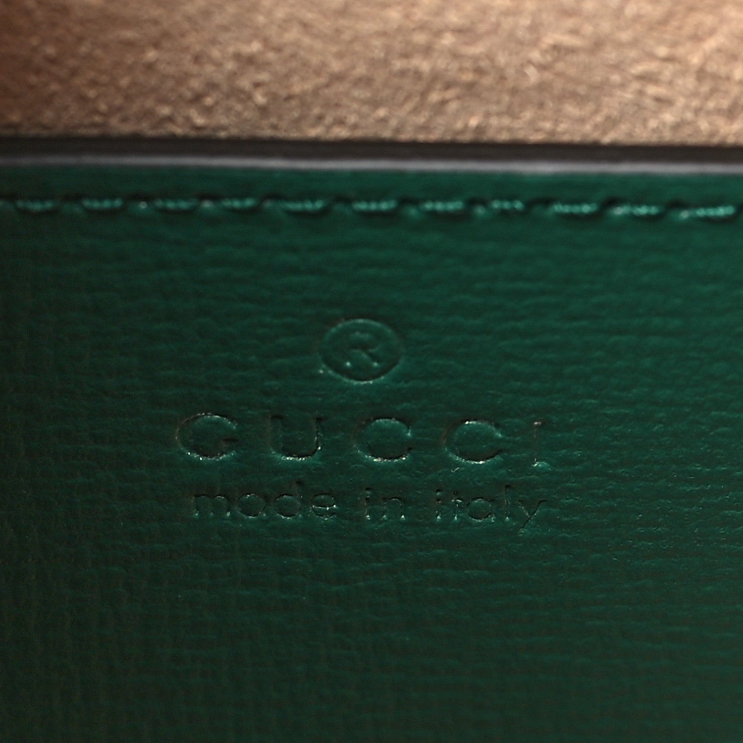 Gucci Azalea Calfskin Web Monochrome Horsebit 1955 Shoulder Bag Emerald 6 of 10