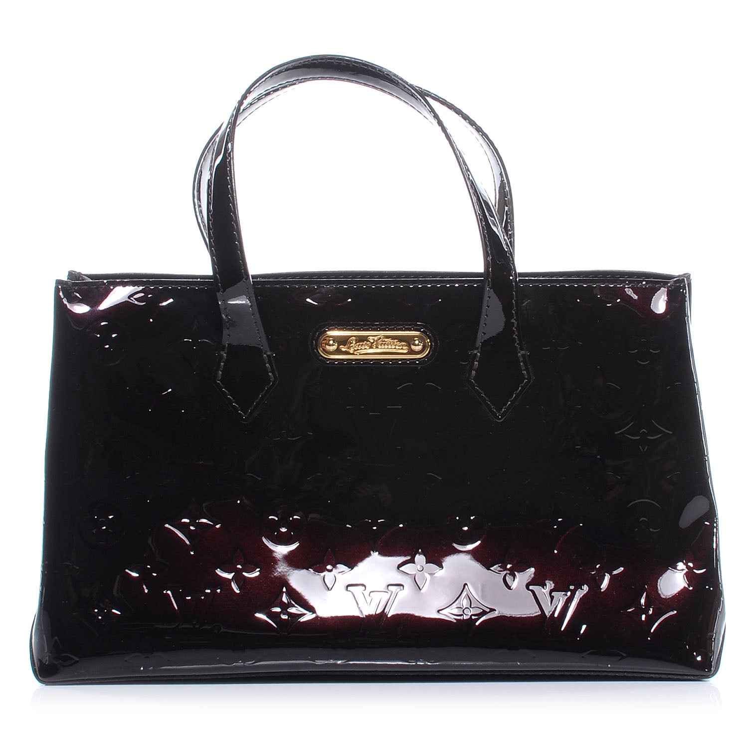 Louis Vuitton Vernis Wilshire PM Amarante 1 of 7