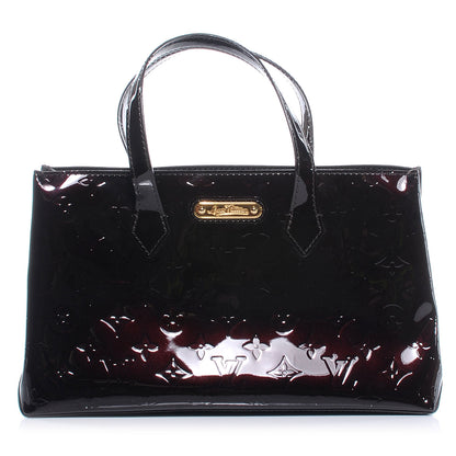 Louis Vuitton Vernis Wilshire PM Amarante 1 of 7
