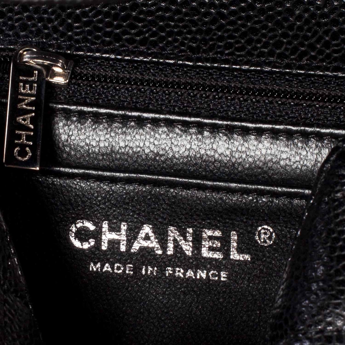Caviar Quilted Mini Flap Black SHW