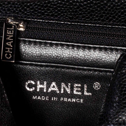 Chanel Caviar Quilted Mini Flap Black SHW 9 of 11