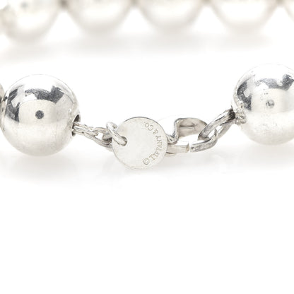 Tiffany Sterling Silver 10mm HardWear Ball Bracelet 5 of 6