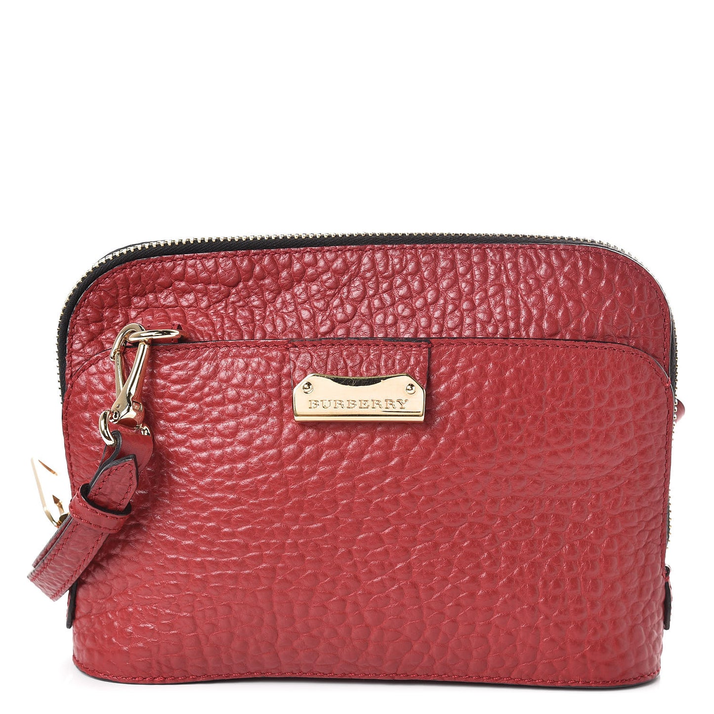 Heritage Grain Small Harrogate Crossbody Bag Military Red