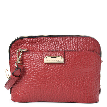 Burberry Heritage Grain Small Harrogate Crossbody Bag Military Red 1 of 12