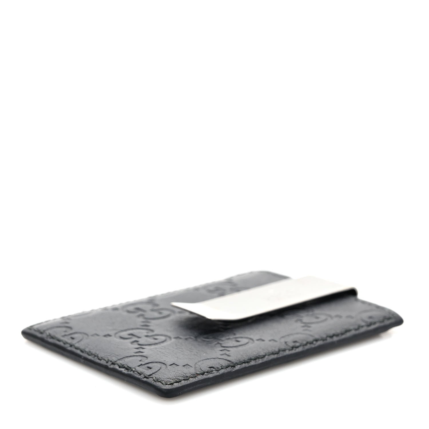 Gucci Guccissima Money Clip Black 4 of 6