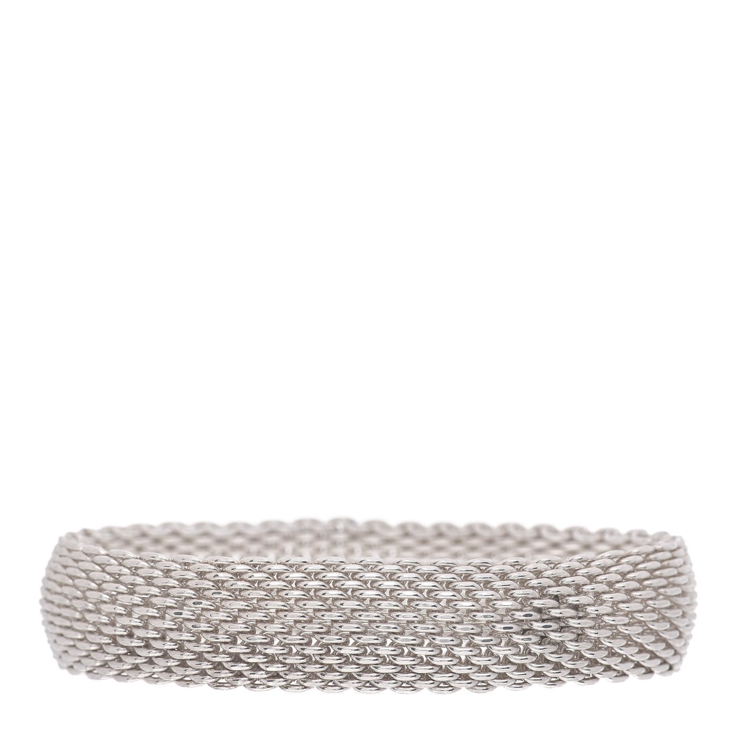 Tiffany Sterling Silver Somerset Mesh Bracelet 3 of 4