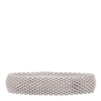Tiffany Sterling Silver Somerset Mesh Bracelet 3 of 4