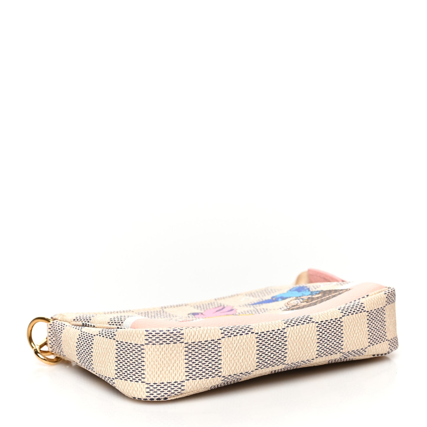 Damier Azur 2018 Christmas Animation Mini Pochette Accessories