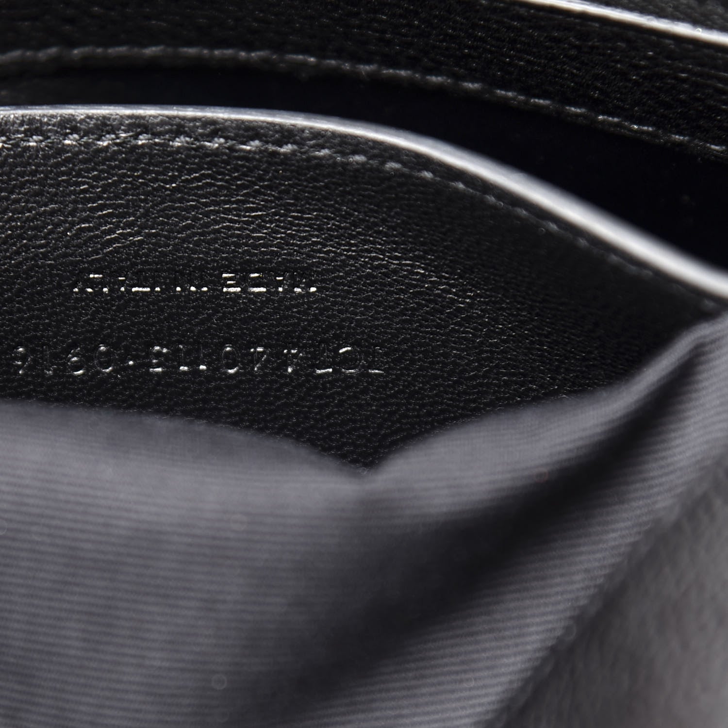 Saint Laurent Calfskin Mixed Matelasse Triquilt Large Monogram Envelope Satchel Black White 8 of 12