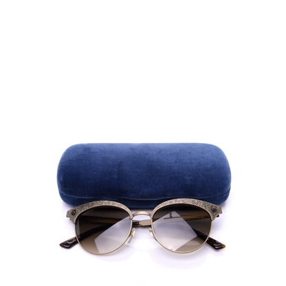 Gucci Metal Tiger GG0220S Sunglasses Antique Gold 8 of 8