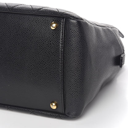 Chanel Caviar Quilted Petit Timeless Tote PTT Black 10 of 11