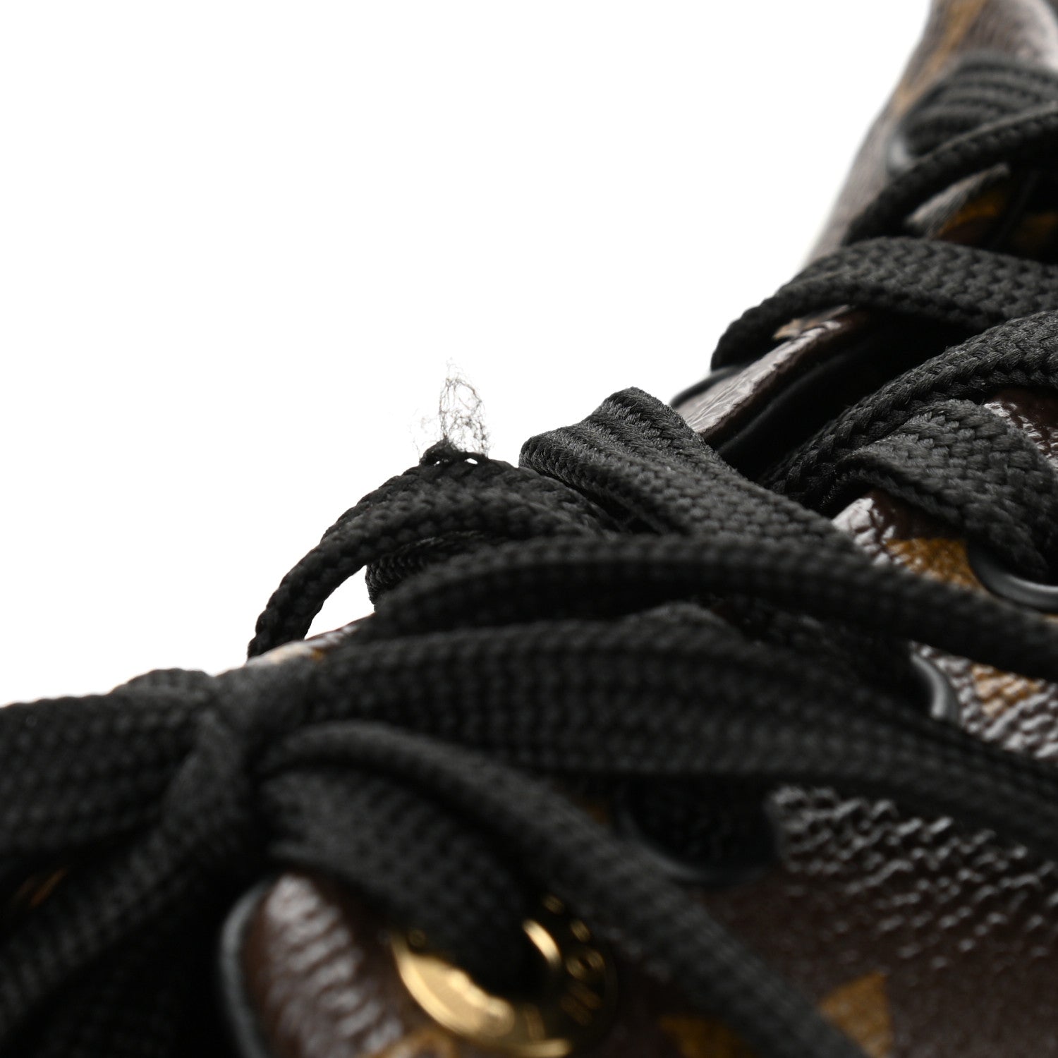 Louis Vuitton Patent Monogram Frontrow Sneakers 38.5 9 of 10
