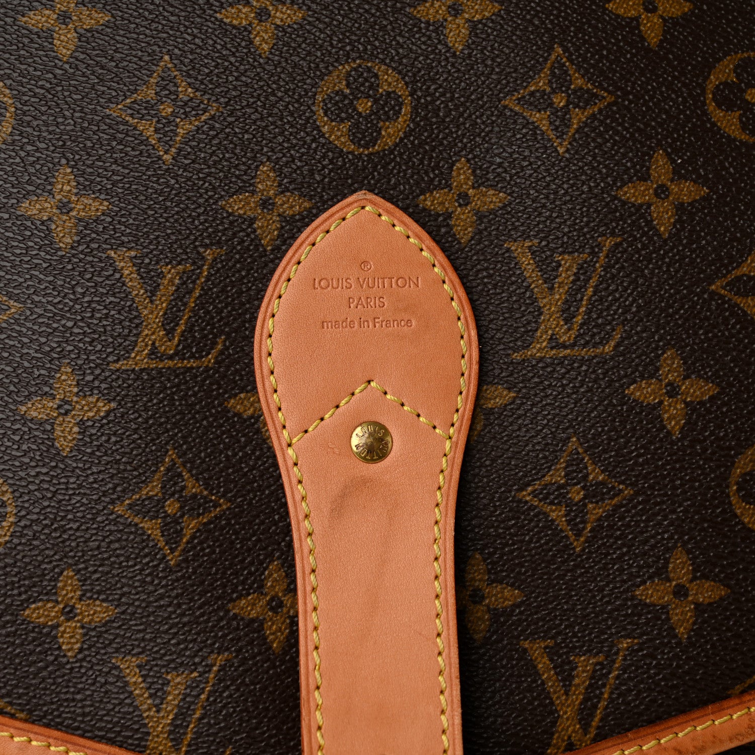 Louis Vuitton Monogram Sac Chasse Hunting Bag 6 of 18