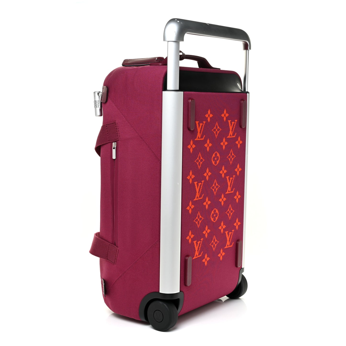 Knit Monogram Horizon Soft Duffle 55 Fuchsia