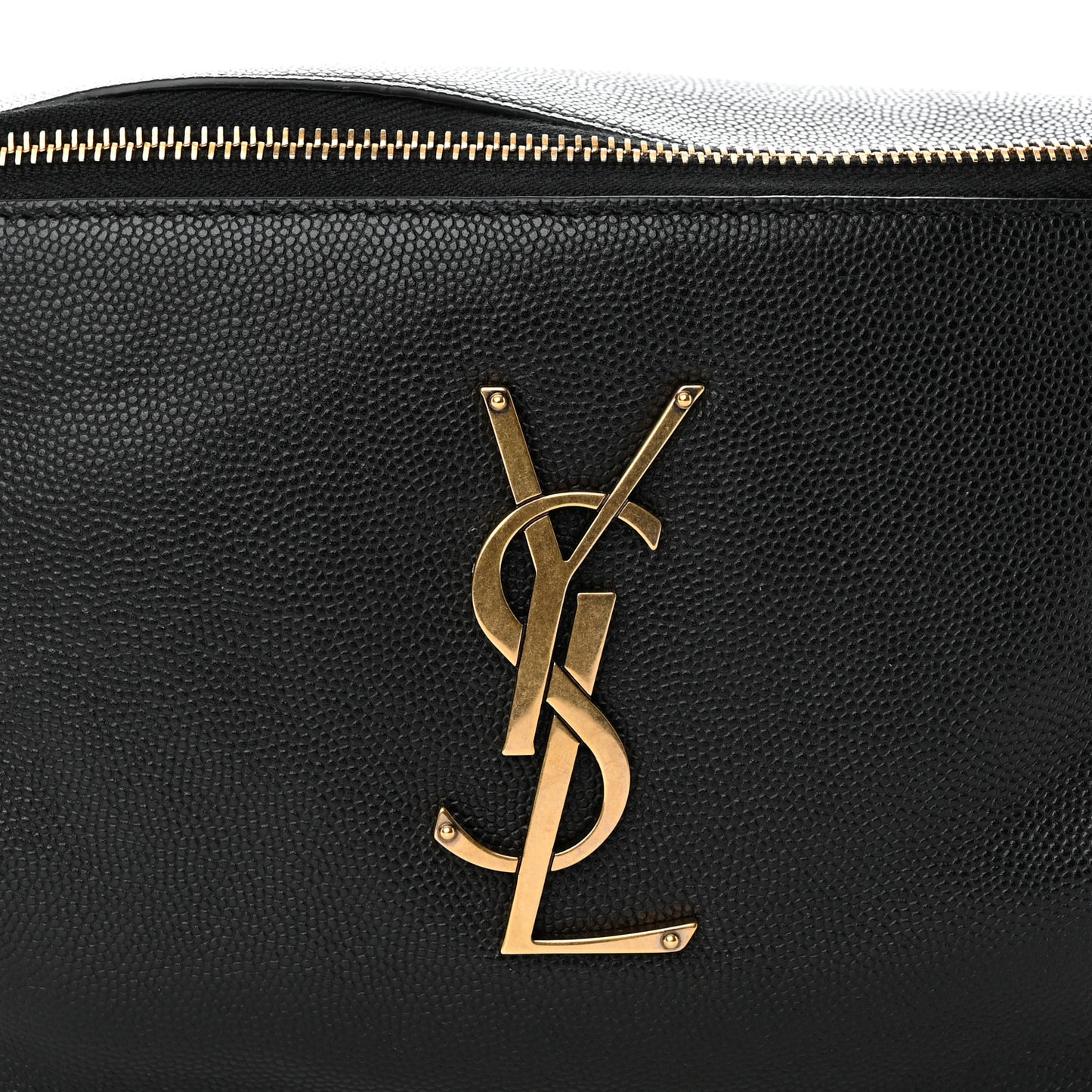 Grain De Poudre Monogram Belt Bag Black