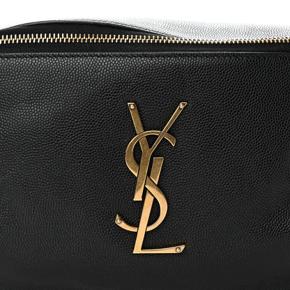Saint Laurent Grain De Poudre Monogram Belt Bag Black 8 of 15