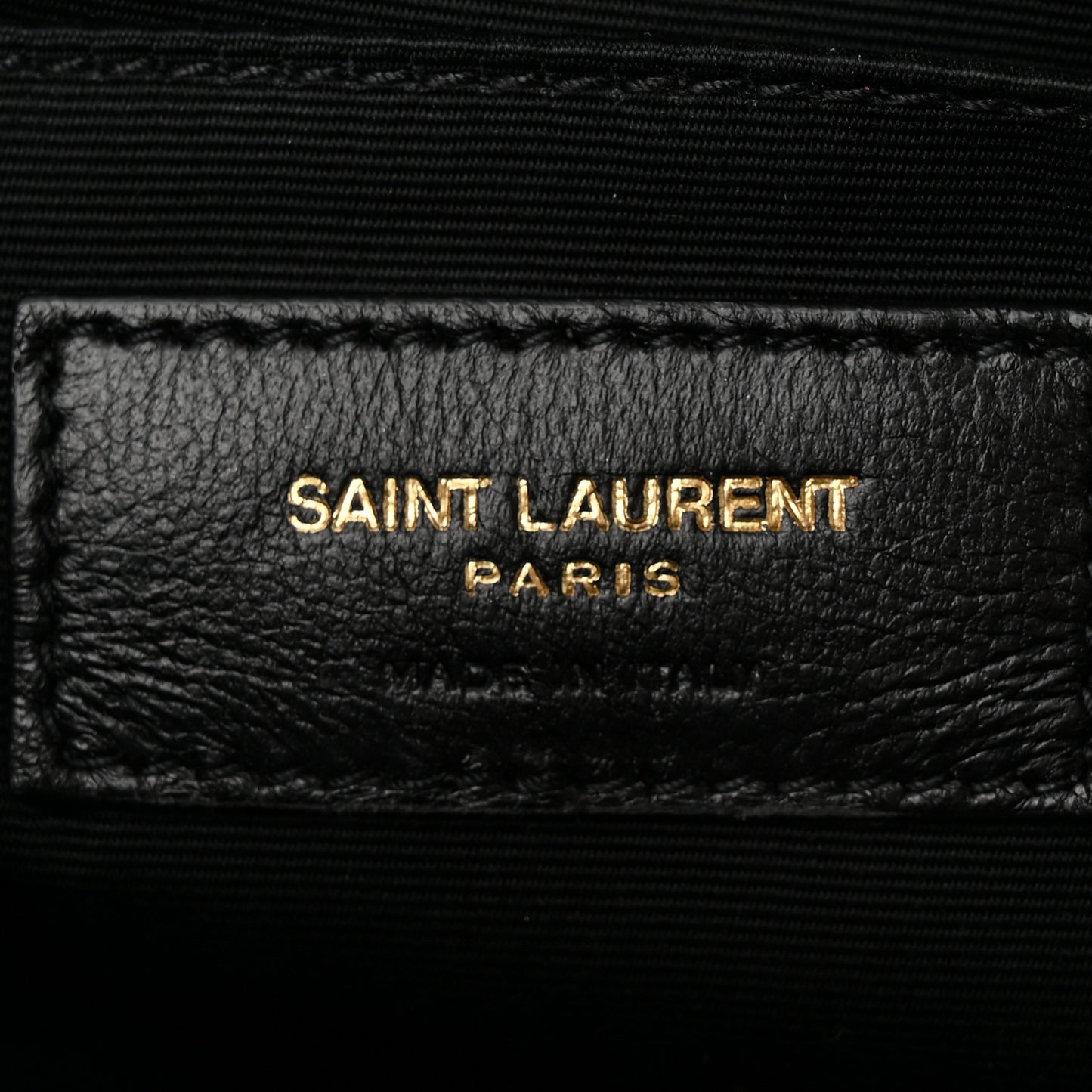 Calfskin Matelasse Monogram Lou Camera Bag Black
