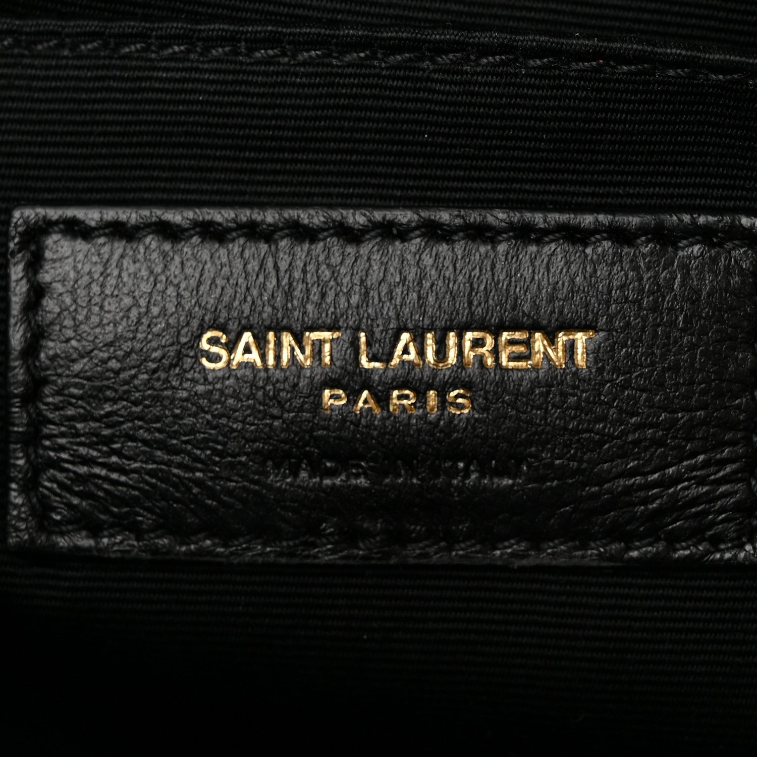 Saint Laurent Calfskin Matelasse Monogram Lou Camera Bag Black 6 of 10
