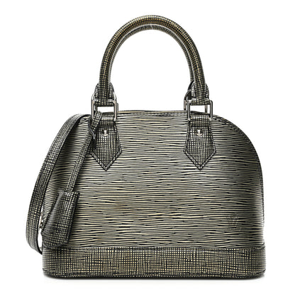 Louis Vuitton Epi Alma BB Platine 1 of 9
