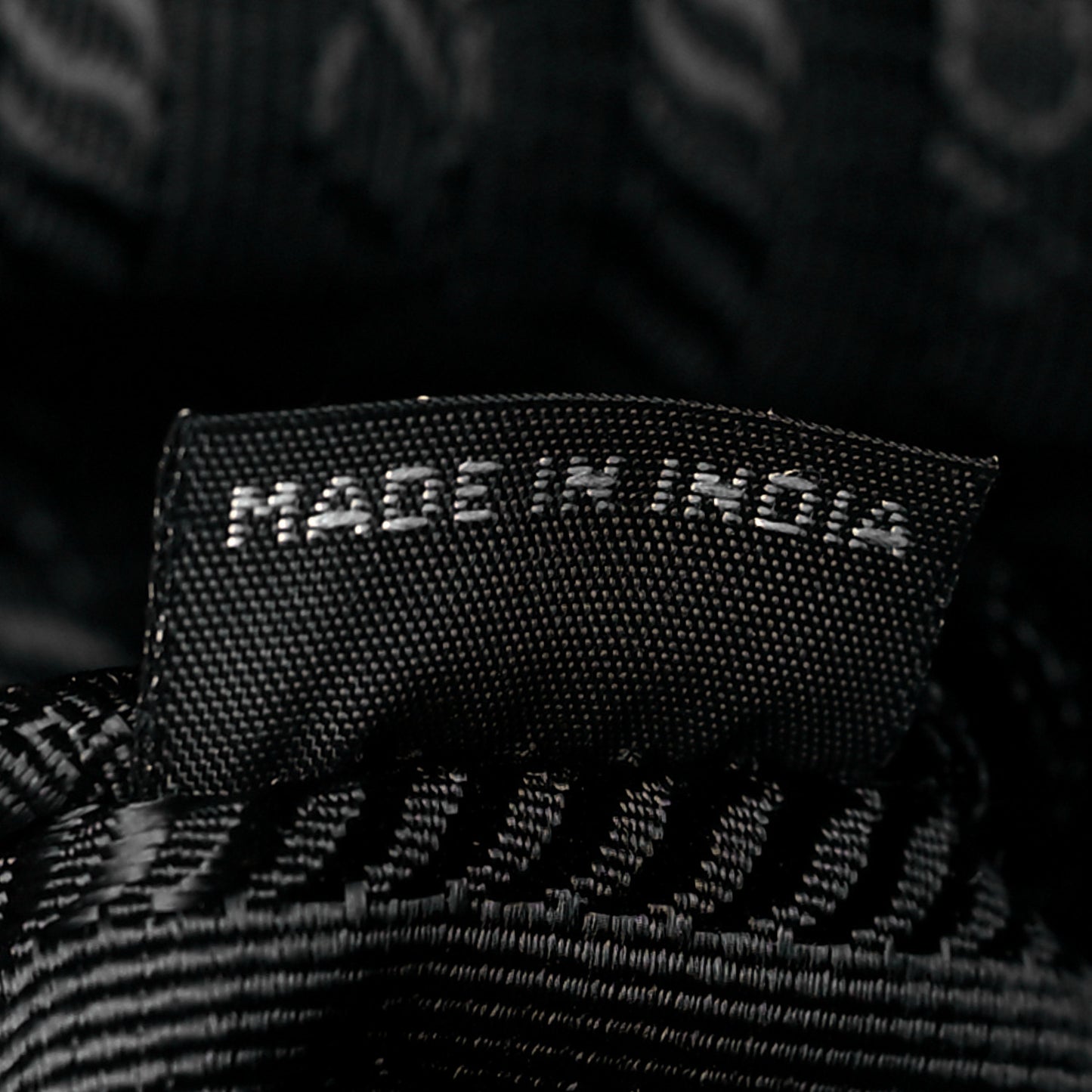 Tessuto Nylon Mini Re-Edition 2000 Bag Black