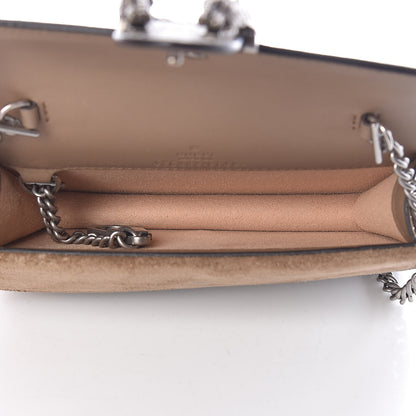 Gucci GG Supreme Monogram Super Mini Dionysus Shoulder Bag Taupe 5 of 10
