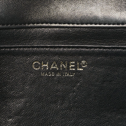 Chanel Patent Chocolate Bar Clutch Black 6 of 10