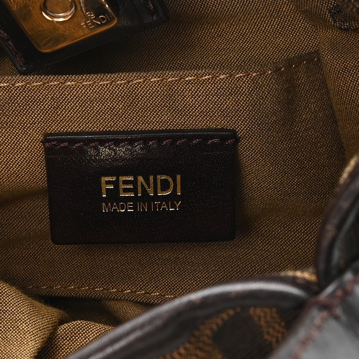 Fendi Zucca Mare Mini Bag Tobacco 6 of 11