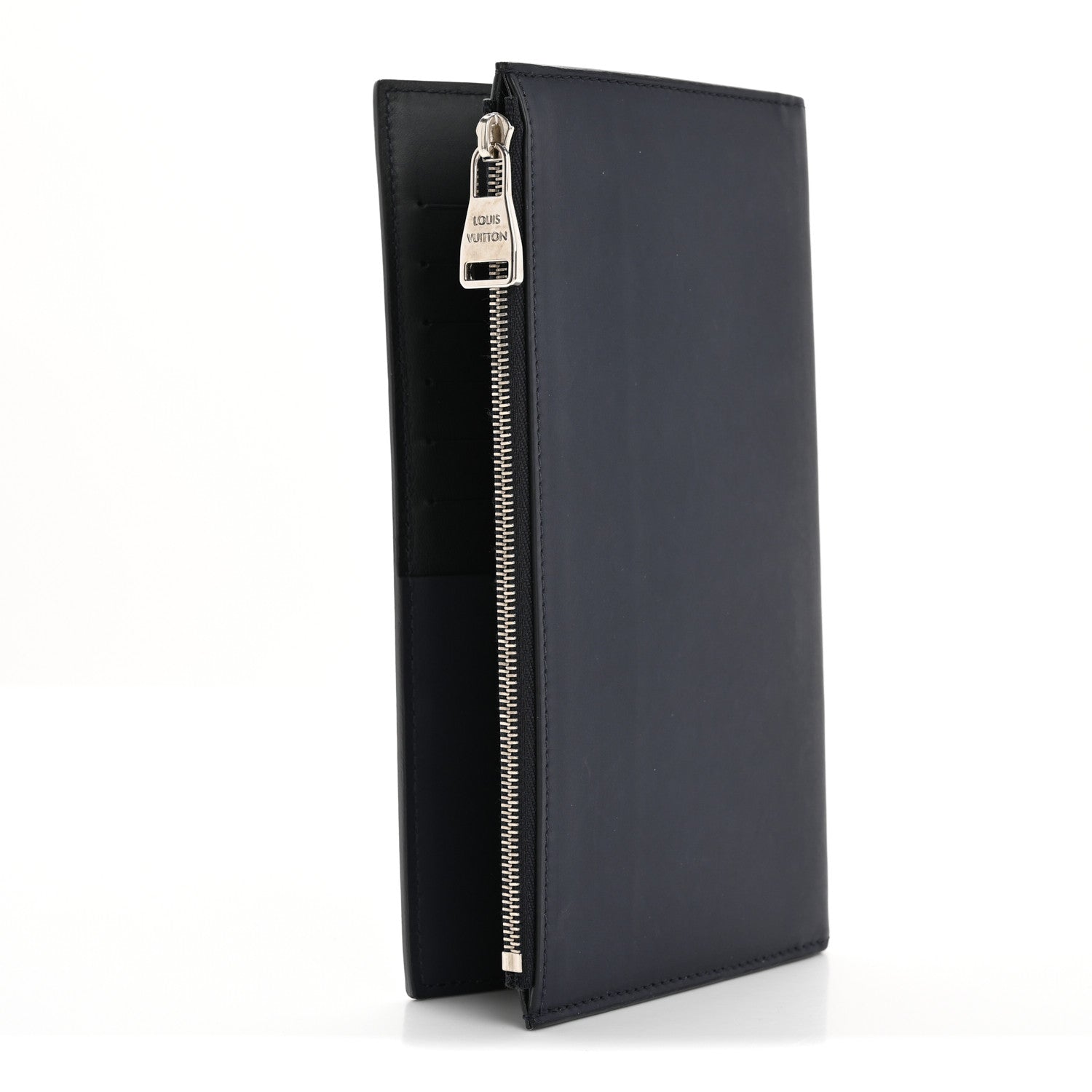 Louis Vuitton Smooth Calfskin America's Cup Organizer Wallet  Navy 3 of 7