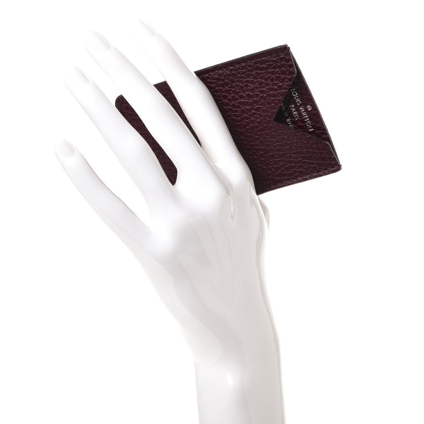 Taurillon Card Holder Bordeaux