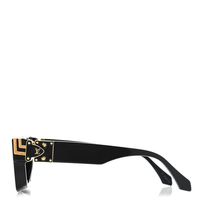 Louis Vuitton Acetate 1.1 Millionaires Sunglasses Z1165E Black 3 of 8