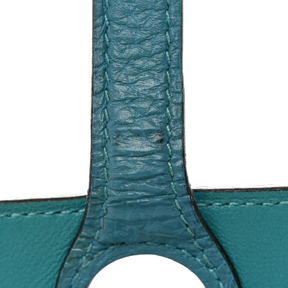 Hermes Evercolor Dogon Card Case Malachite 10 of 16