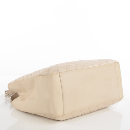 Chanel Caviar Quilted Grand Shopping Tote GST White 4 of 7