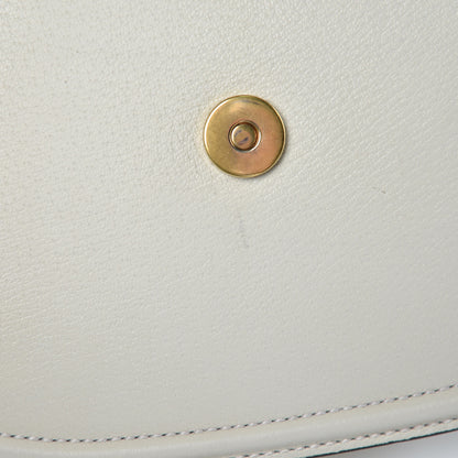Gucci Calfskin Web Stripe Butterfly Small Totem Shoulder Bag White 8 of 8