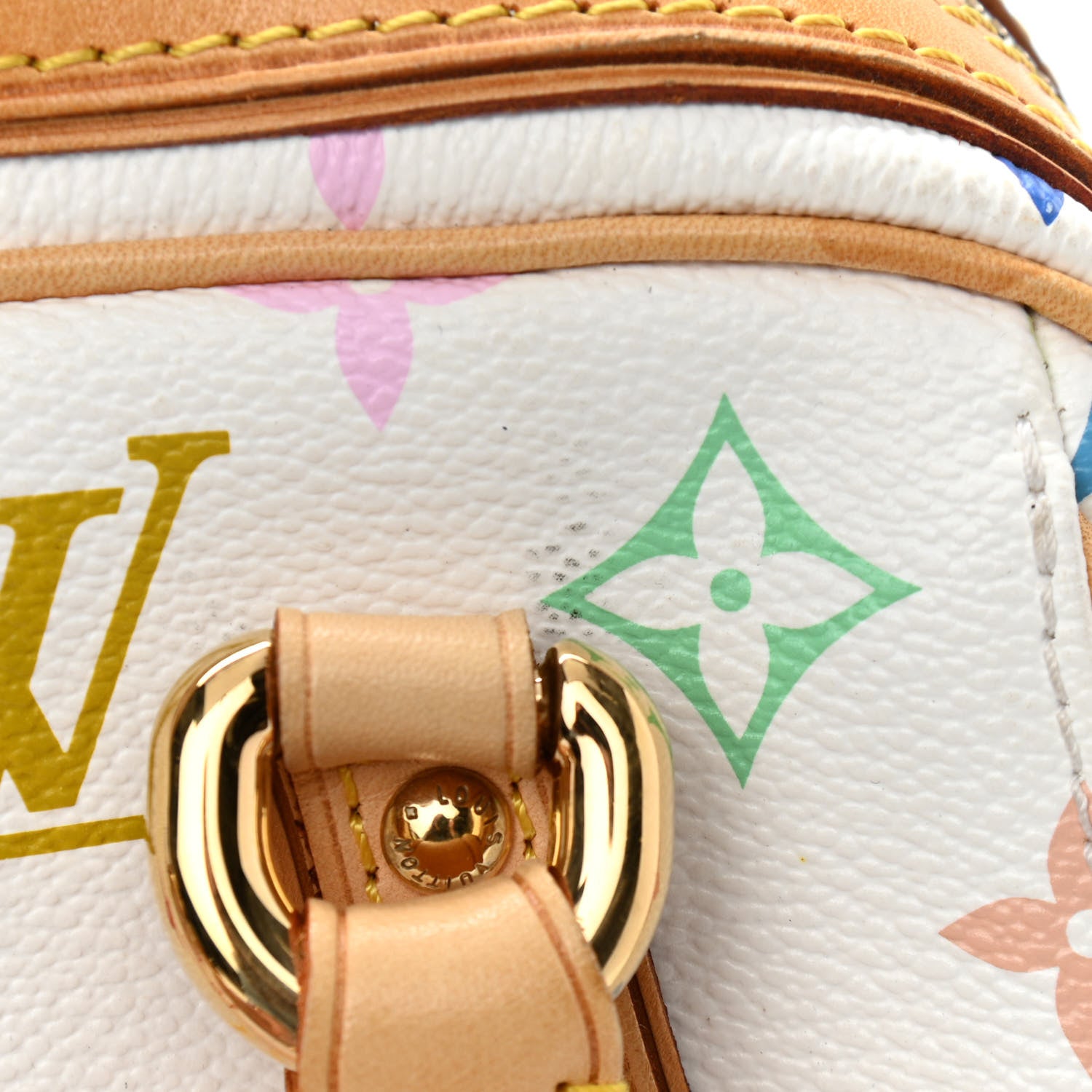 Louis Vuitton Monogram Multicolor Priscilla White 14 of 15