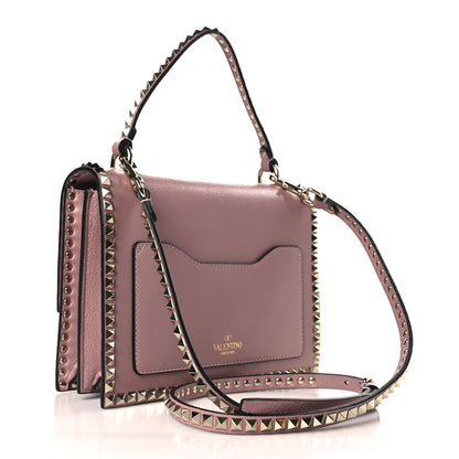 Valentino Garavani Buffalo Rockstud No Limit Top Handle Bag Lipstick 3 of 8