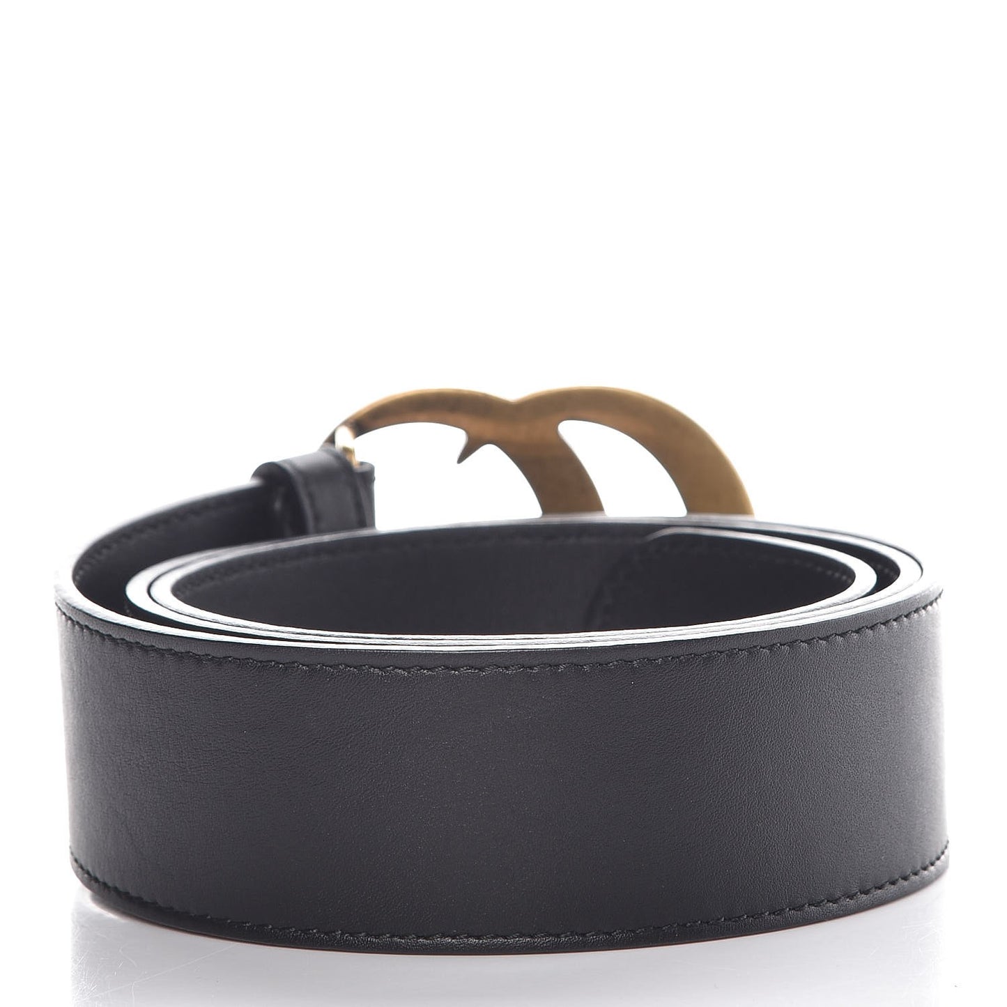 Calfskin Double G 40mm Belt 85 34 Black