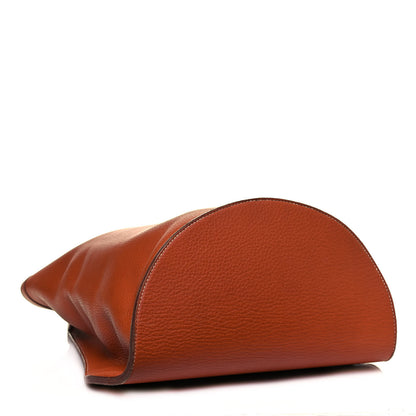 Hermes Taurillon Clemence Sherpa Backpack Gold 3 of 19