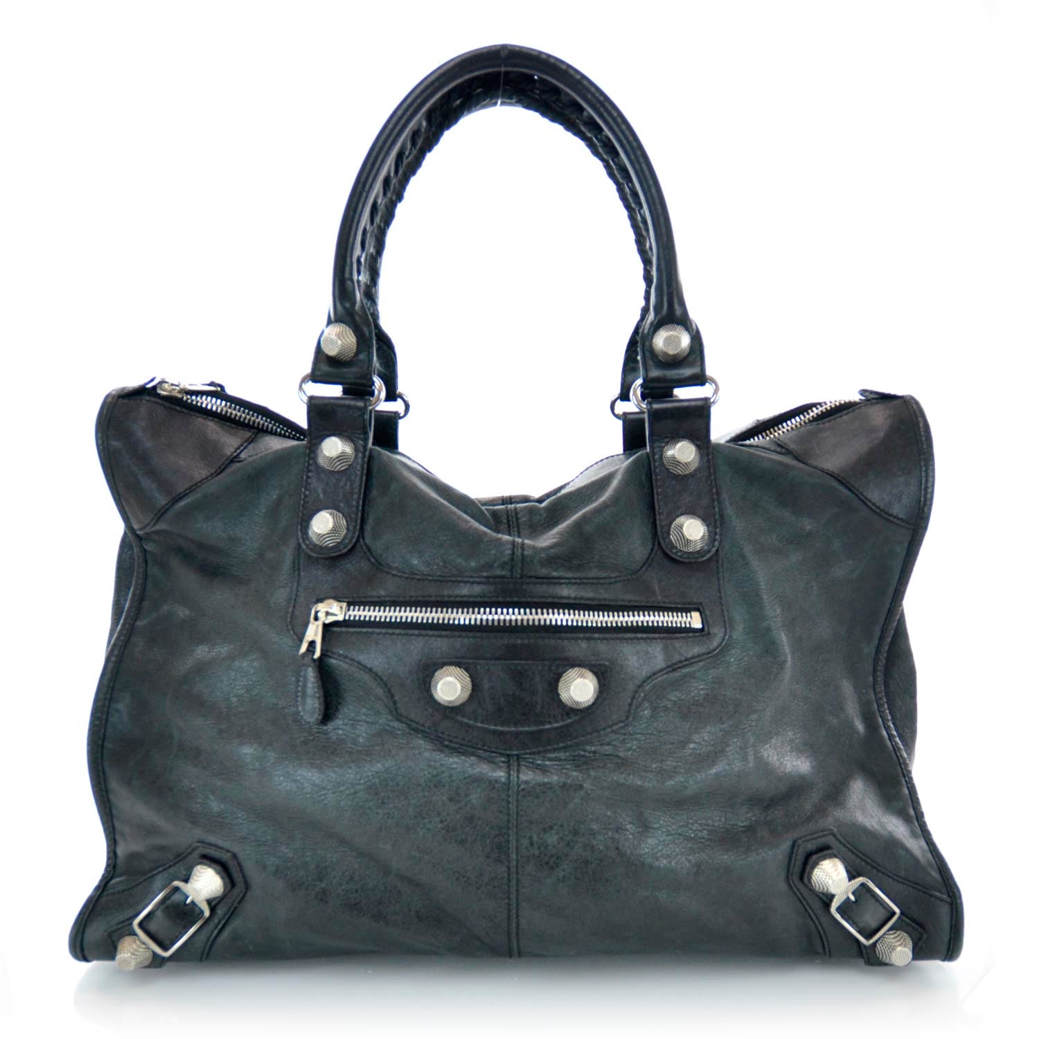 Balenciaga Agneau Giant Weekender Black 1 of 10