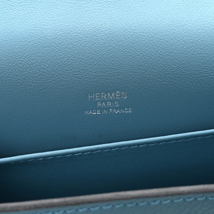 Hermes Chevre Mysore Geta New Bleu Jean 6 of 11