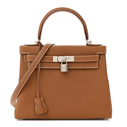 Hermes Togo Kelly Retourne 28 Gold 1 of 11