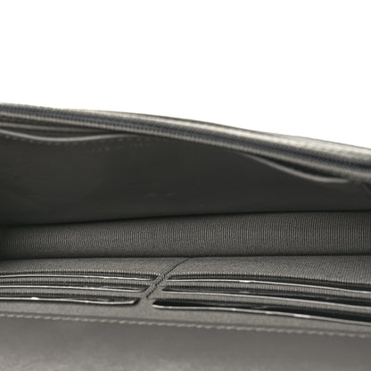 Chanel Lambskin Quilted Chanel 19 Wallet On Chain WOC Dark Grey 5 of 10