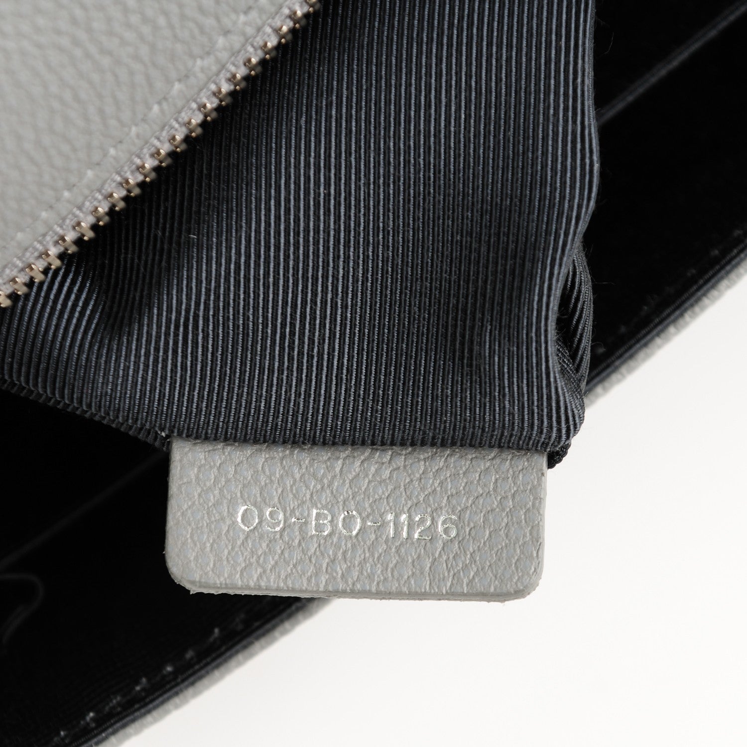 Christian Dior Grained Calfskin Medium Diorama Flap Bag Grey 8 of 8