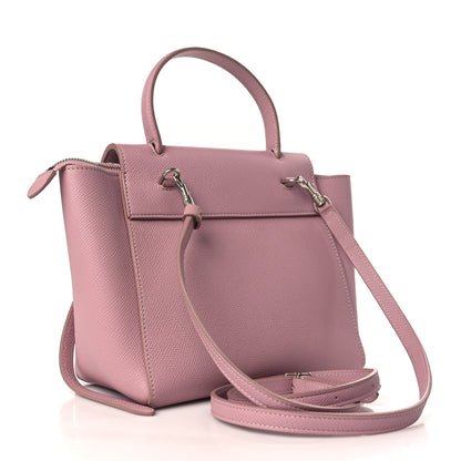 Celine Grained Calfskin Nano Belt Bag Vintage Pink 3 of 9