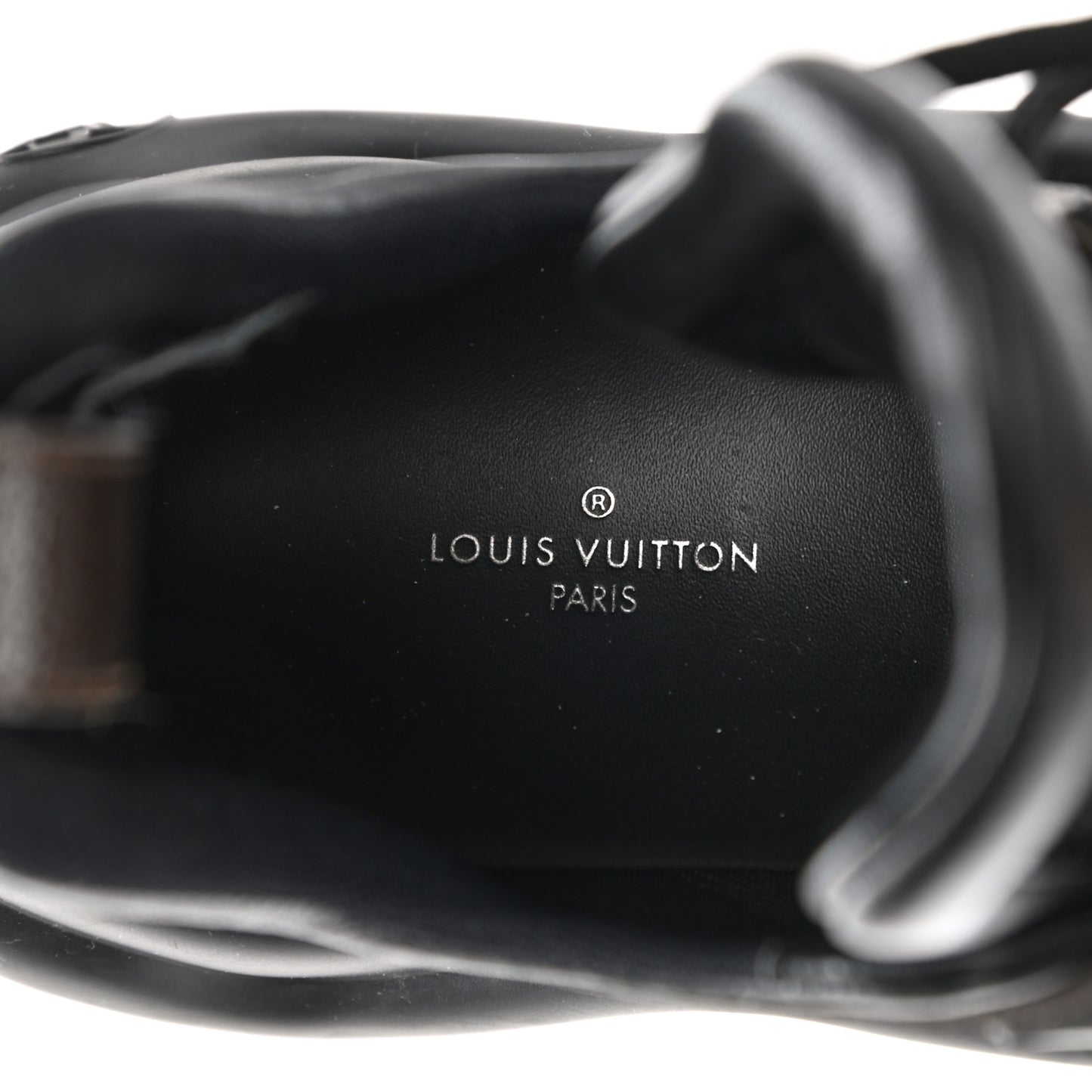 Calfskin Patent Monogram LV Archlight Sneakers 38.5 Black