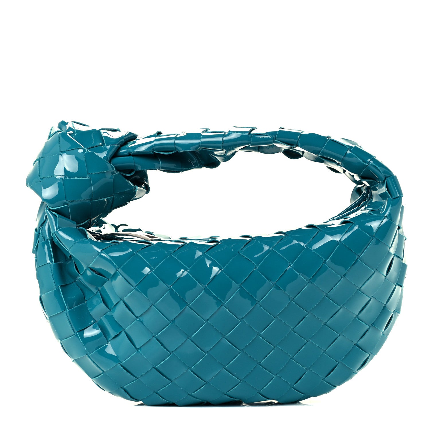 Bottega Veneta Patent Nappa Intrecciato Mini Jodie Blaster 1 of 11