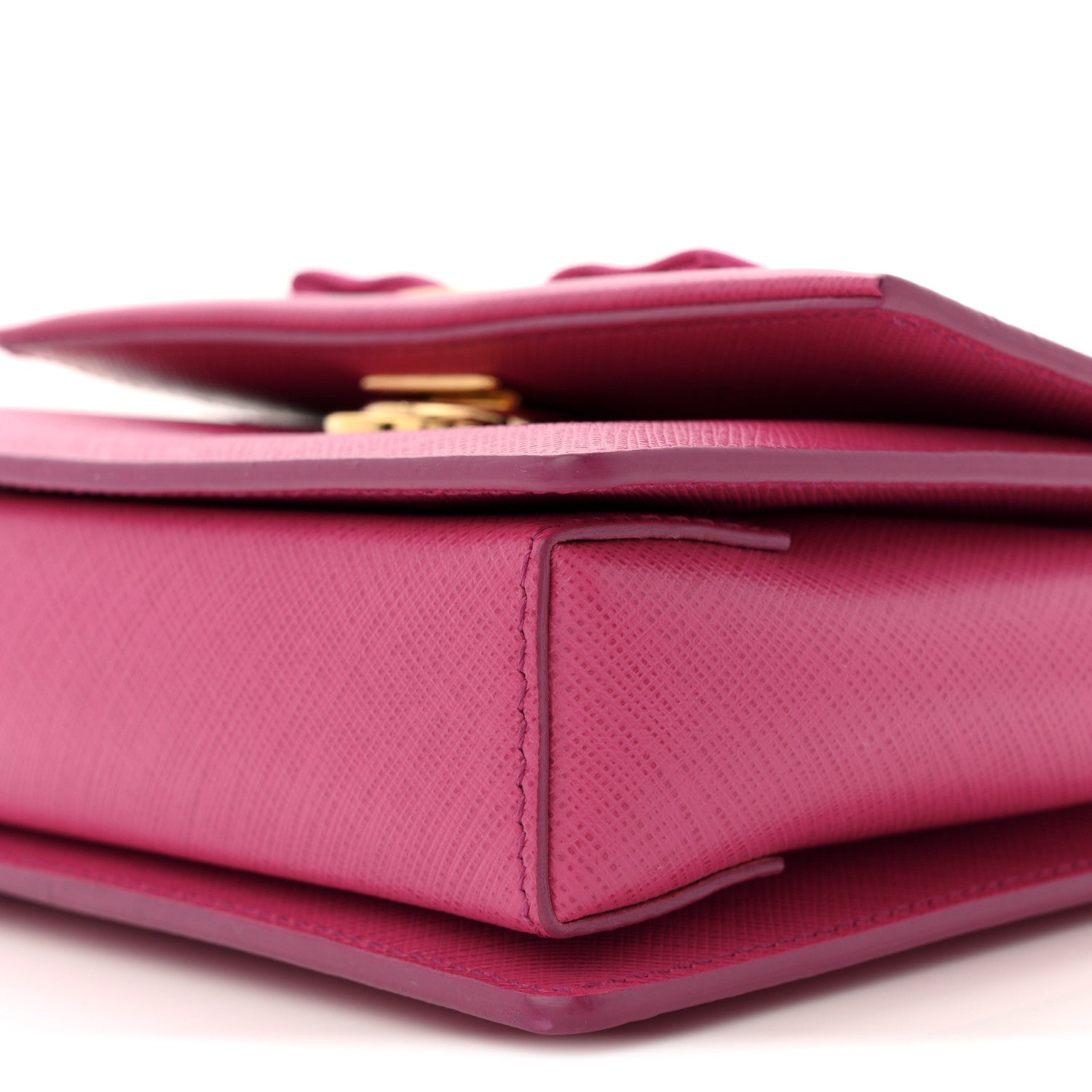 Salvatore Ferragamo Hammered Calfskin Mini Vara Bow Crossbody Bag
